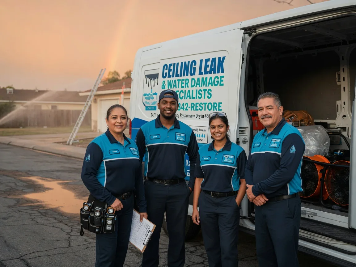Ceiling Leak Cleanup company in Merrimac, MA