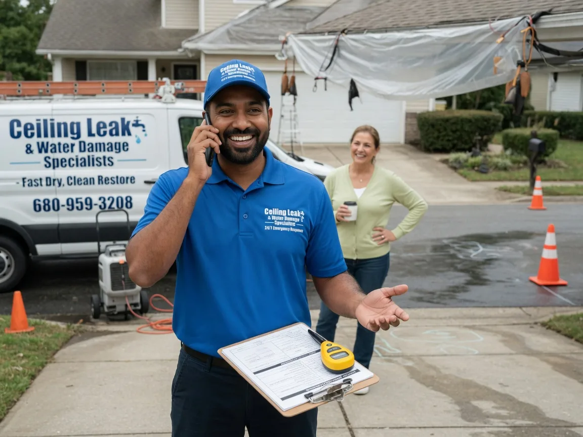 Ceiling Leak Cleanup Merrimac, MA FAQs
